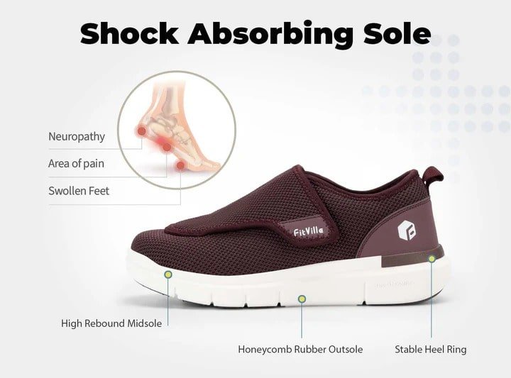 Zapatos para Diabéticos Ortopedico - Roselle Shoes